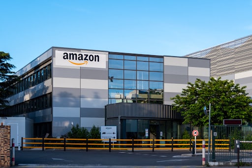 An Amazon fulfillment center.