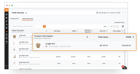 Jungle Scout Amazon Analytics Tool